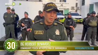 Capturan a supuestos delincuentes que planeaban ataque en Barranquilla