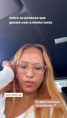 Lara Moniz sobre comentários