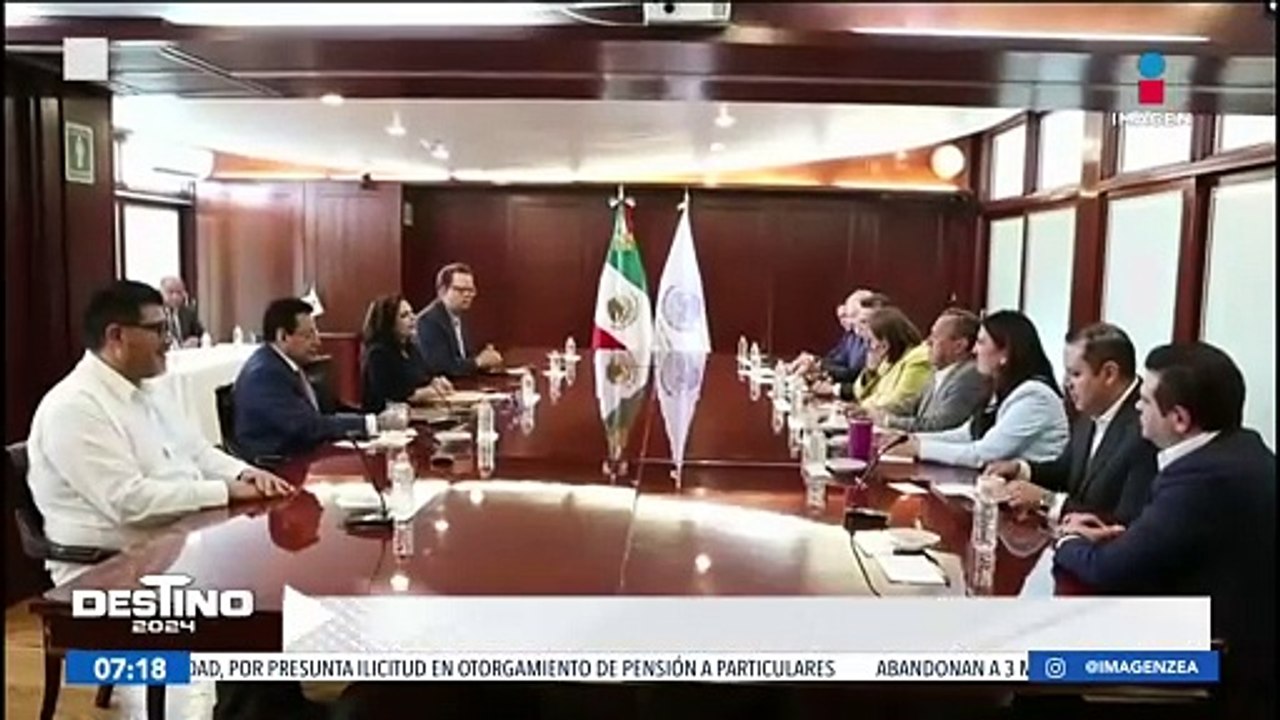 Xóchitl Gálvez se reunió con magistrados de la Sala Superior del Tribunal Electoral