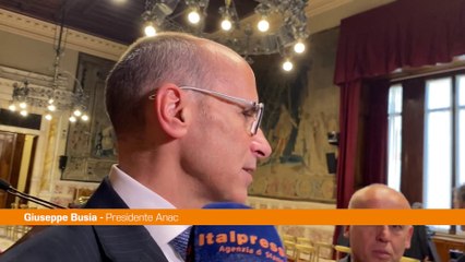 Busia "Garantire la trasparenza negli appalti"