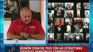 Primer Vpdte. del PSUV Diosdado Cabello llamó a la organización del 1×10 para las elecciones del 28J