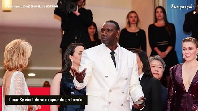 PHOTOS Ouverture du Festival de Cannes 2024 : Omar Sy se moque du protocole et brave un interdit...et pas qu'un peu !