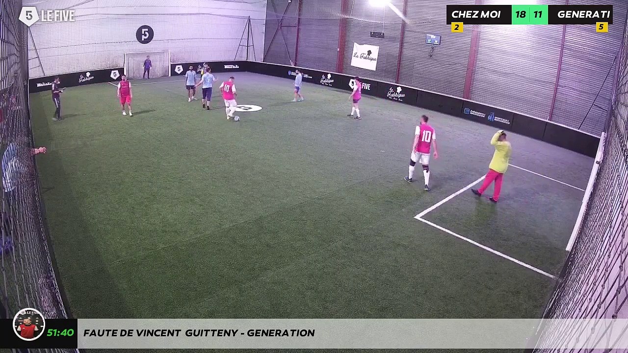 Faute de Vincent  Guitteny - GENERATION