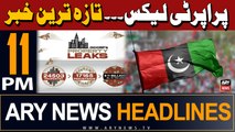 ARY News 11 PM Headlines 14th May 2024 | Property Leaks - Latest News