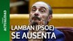 Lambán se ausenta del Senado para no votar a favor de la amnistía: 