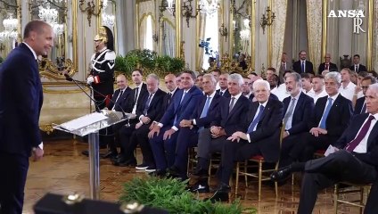 Coppa Italia, Mattarella riceve Atalanta e Juventus al Quirinale