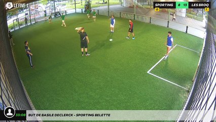 But de BASILE DECLERCK - SPORTING BELETTE