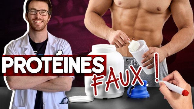 4 MYTHES SUR LES PROTÉINES EN POUDRE (ça ne peut plus durer...)