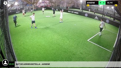 But de Adrien Botella - ARSENE