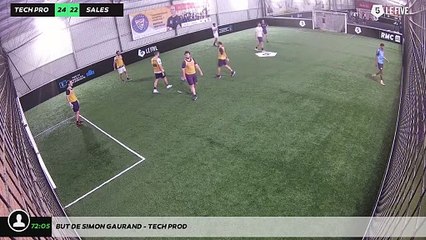 But de Simon Gaurand - TECH PROD