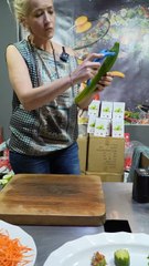 Le peel-cut (Note : Cette vidéo enregistrée à la Foire de Paris ne fait l’objet d’aucune contrepartie)