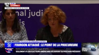 Attaque du fourgon: les deux agents tués étaient âgés de 52 ans et 34 ans, affirme Laure Beccuau, procureure de la République de Paris