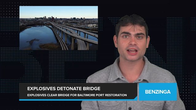 Explosives Detonated to Clear Collapsed Bridge and Pave the Way for Restoration of Baltimore's Busy Port
