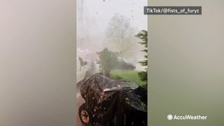 Wild hailstorm unleashes havoc in Ontario