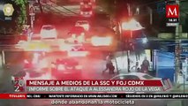 Agresores de Alessandra Rojo de la Vega huyeron en moto a Edomex, informan SSC y Fiscalía