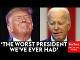 'He's Incompetent': Trump Doesn't Hold Back In Criticism Of President Biden