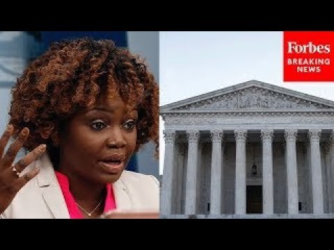 Was Brown V. Board ‘Weakened’ By The SCOTUS Affirmative Action Decision?’: Karine Jean-Pierre Asked
