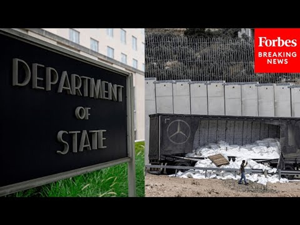 State Dept Spox Grilled On Protestors Blocking Aid Truck To Gaza: ‘Are You Aware Of This?’