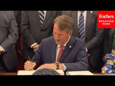 Gov. Glenn Youngkin Signs Virginia's New Budget Deal