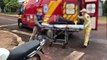 Motociclista fica ferido em acidente no São Cristóvão