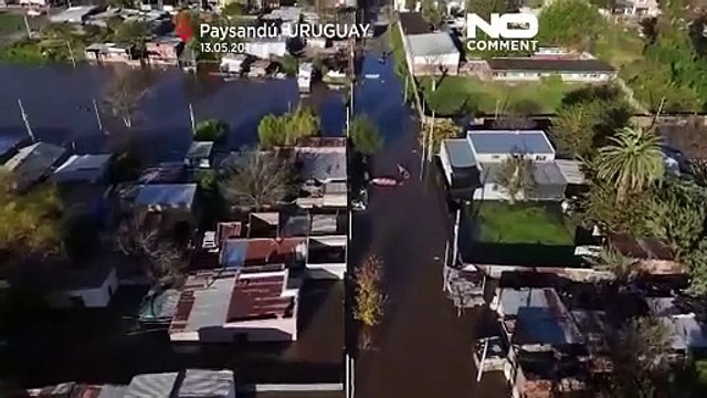 Inundações no Uruguai deixam mais de 5 mil pessoas deslocadas