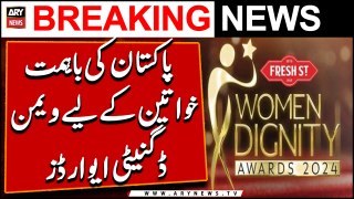 Women Dignity Awards Ceremony Organized in Karachi