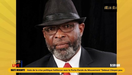 Eslhomme Raymond kritike move jesyon kominote entènasyonal la nan zafè politik peyi an.