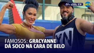 Gracyanne Barbosa teria agredido Belo com socos após cantor negar divórcio