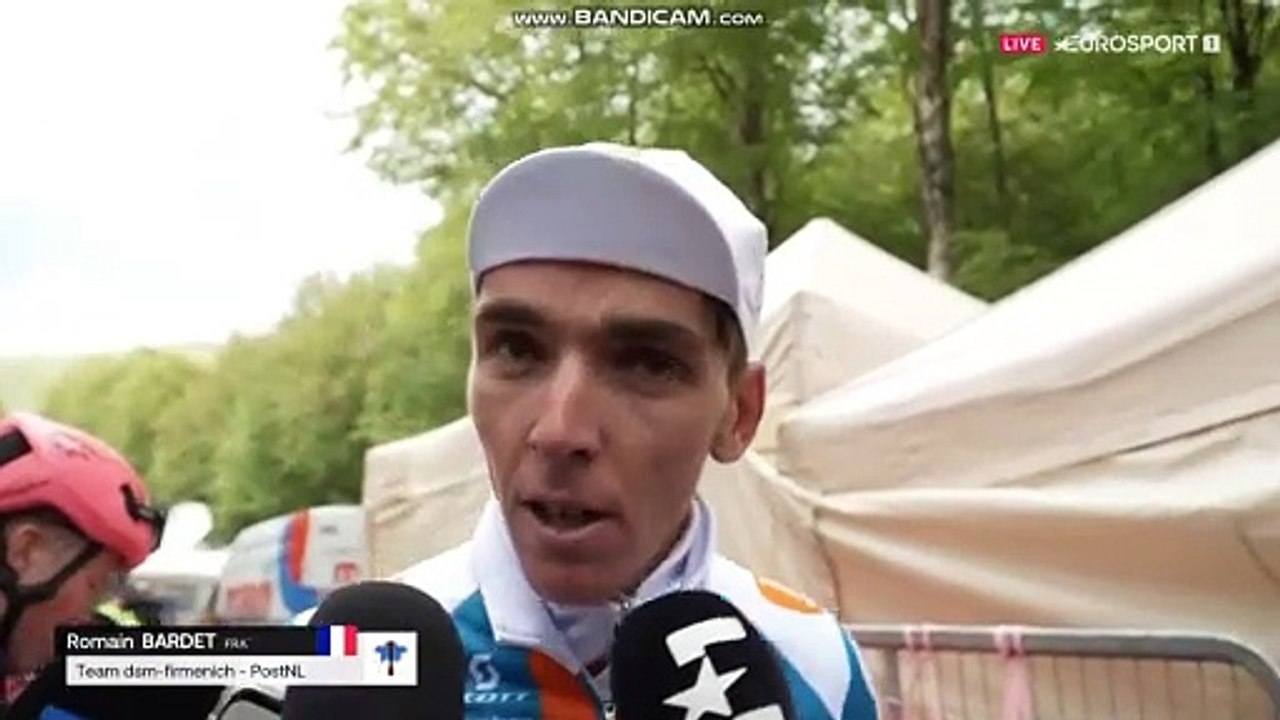 Romain Bardet : Je n'étais pas bien, c'est ça les vieilles mécaniques en lendemain de journée de repos