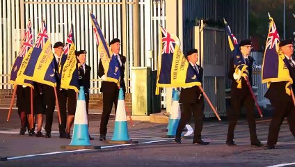 French Freedom Flame visits Portsmouth for D-Day 80 commemorations