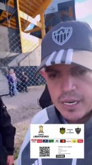 Kim Jorginho, hincha de Atlético Mineiro y también de Nacional, molesto porque Peñarol le aplicó derecho de admisión