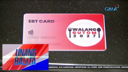 Food Stamp Program, isinusulong na gawing permanente | UB