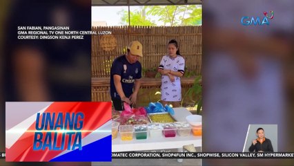 Gender reveal paandar ng isang mag-asawa, gamit ang haluhalo | UB