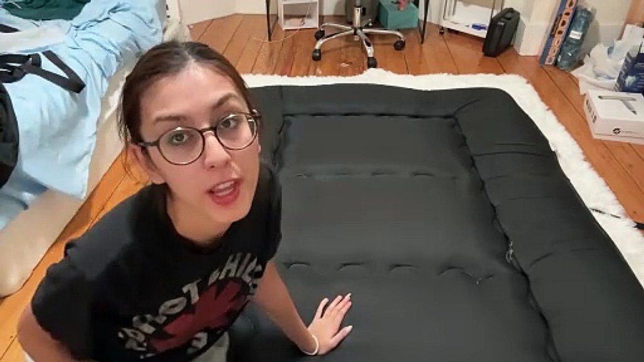 MAXYOYO Japanese Floor Futon Mattress Review ️ - 4" Thick Tatami Mat, Foldable & Perfect for Kids