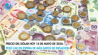 Precio del dólar hoy 14 de mayo de 2024: Peso cae en espera de más datos de inflación