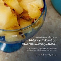 -ANDRÉS DE JESÚS VÉLEZ FRANCO- PÁDEL EN COLOMBIA: ¿CUÁNTO CUESTA JUGARLO? (PARTE 1) (@AndresdeJesus90)