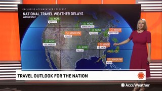 Your Wednesday travel forecast across the country