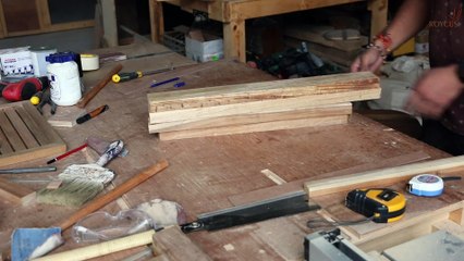 How to make Wooden Chair  Modern Design  Self Assembly  Download Template  Roycus Studio_1080p