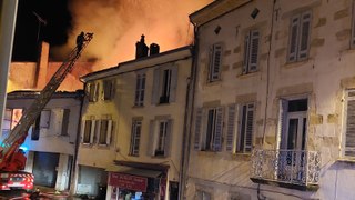 Incendie à La Réole, en Gironde
