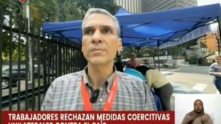 Miranda | Trabajadores de Mintur rechazan las medidas coercitivas unilaterales contra Venezuela