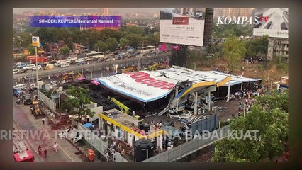 Papan Reklame di India Roboh, 14 Orang Tewas Akibat Insiden Itu