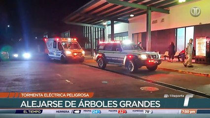 Piden a los ciudadanos tener precaución con las tormentas eléctricas