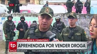 Una mujer se disfraza de hombre para vender marihuana cerca de un popular colegio de La Paz, según la Policía  