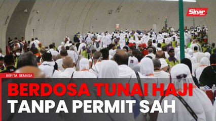 Tunai haji tanpa permit sah haram, berdosa