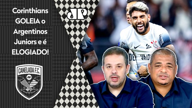 EU NÃO ESPERAVA ISSO, cara! O Corinthians SE IMPÔS, GOLEOU o Argentinos Juniors e... VEJA DEBATE!