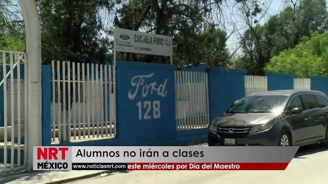Alumnos no irán a clases este miércoles por Día del Maestro _ NRT noticias