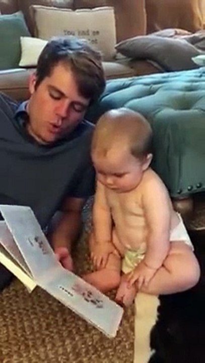 Baby Says  Mama  as First Word After Reading Book About Dad - 989983
