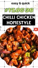 chilli chicken homestyle.
