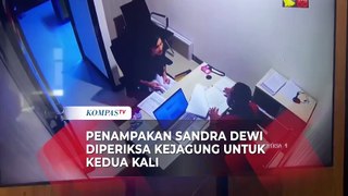 Penampakan Sandra Dewi Diperiksa Kejagung Sebagai Saksi Harvey untuk Kedua Kali