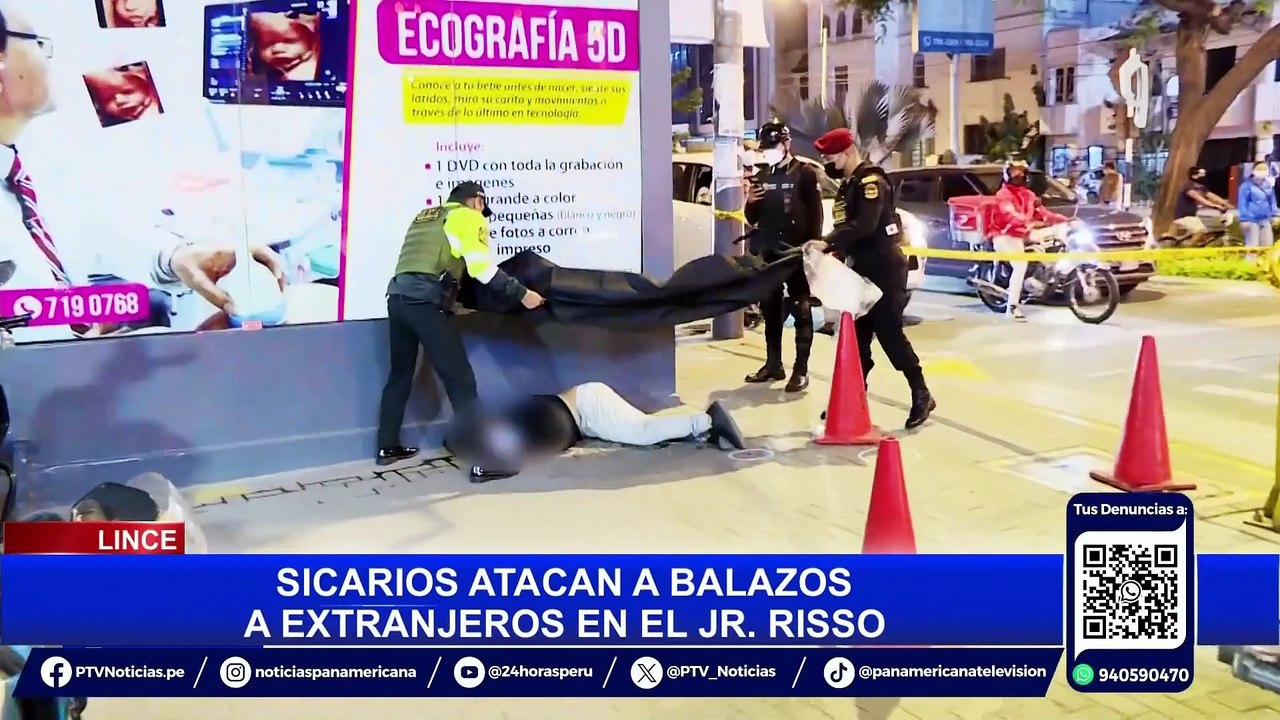Disparan a extranjero en el jirón Risso: ataque sería por control de trabajadoras sexuales